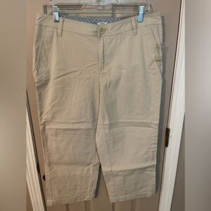 Liz Claiborne Audra Crop Pants Nwt